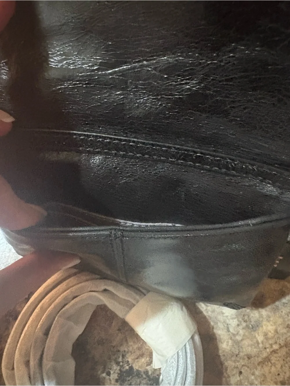 Frye smooth black